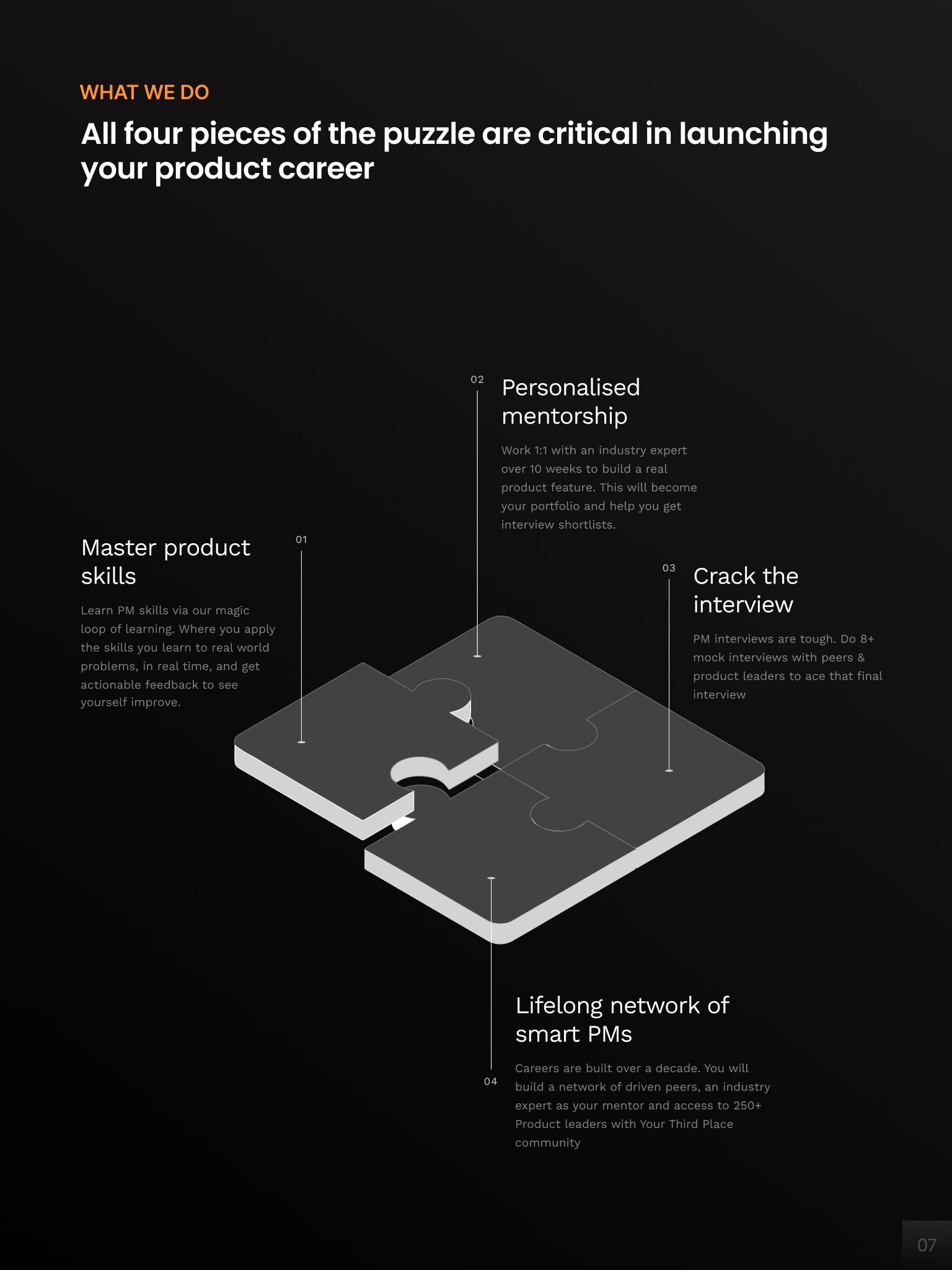 Product Management Launchpad Curriculum Page 07