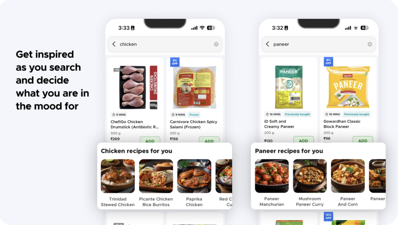 With Recipe Rover, Blinkit transforms meal planning by suggesting recipes and delivering all required ingredients in minutes